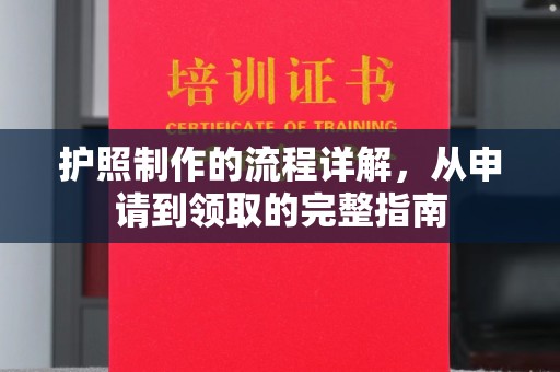 武城护照制作的流程详解，从申请到领取的完整指南
